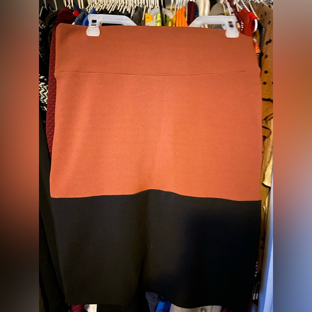 Modest Two tone skirt